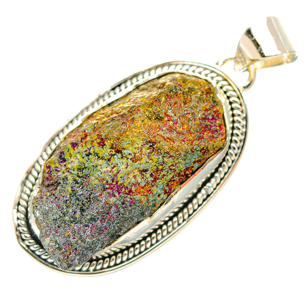 Dendritic Opal Pendants handcrafted by Ana Silver Co - PD31845 - Photo 2