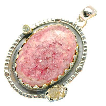 Lepidolite Pendants handcrafted by Ana Silver Co - PD31851 - Photo 2