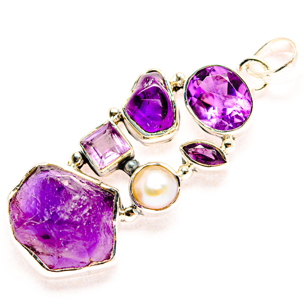 Amethyst Pendants handcrafted by Ana Silver Co - PD31859 - Photo 2