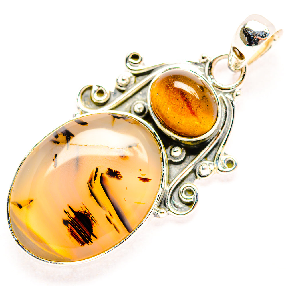 Montana Agate Pendants handcrafted by Ana Silver Co - PD31860 - Photo 2
