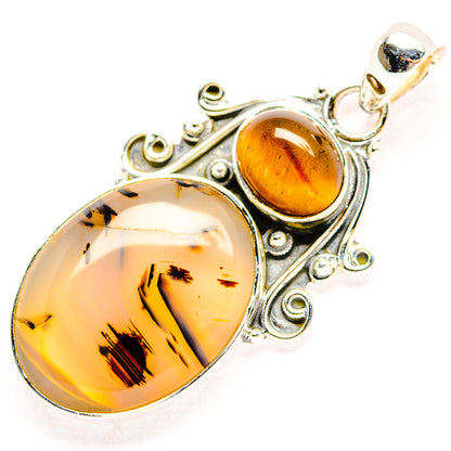 Montana Agate Pendants handcrafted by Ana Silver Co - PD31860 - Photo 2