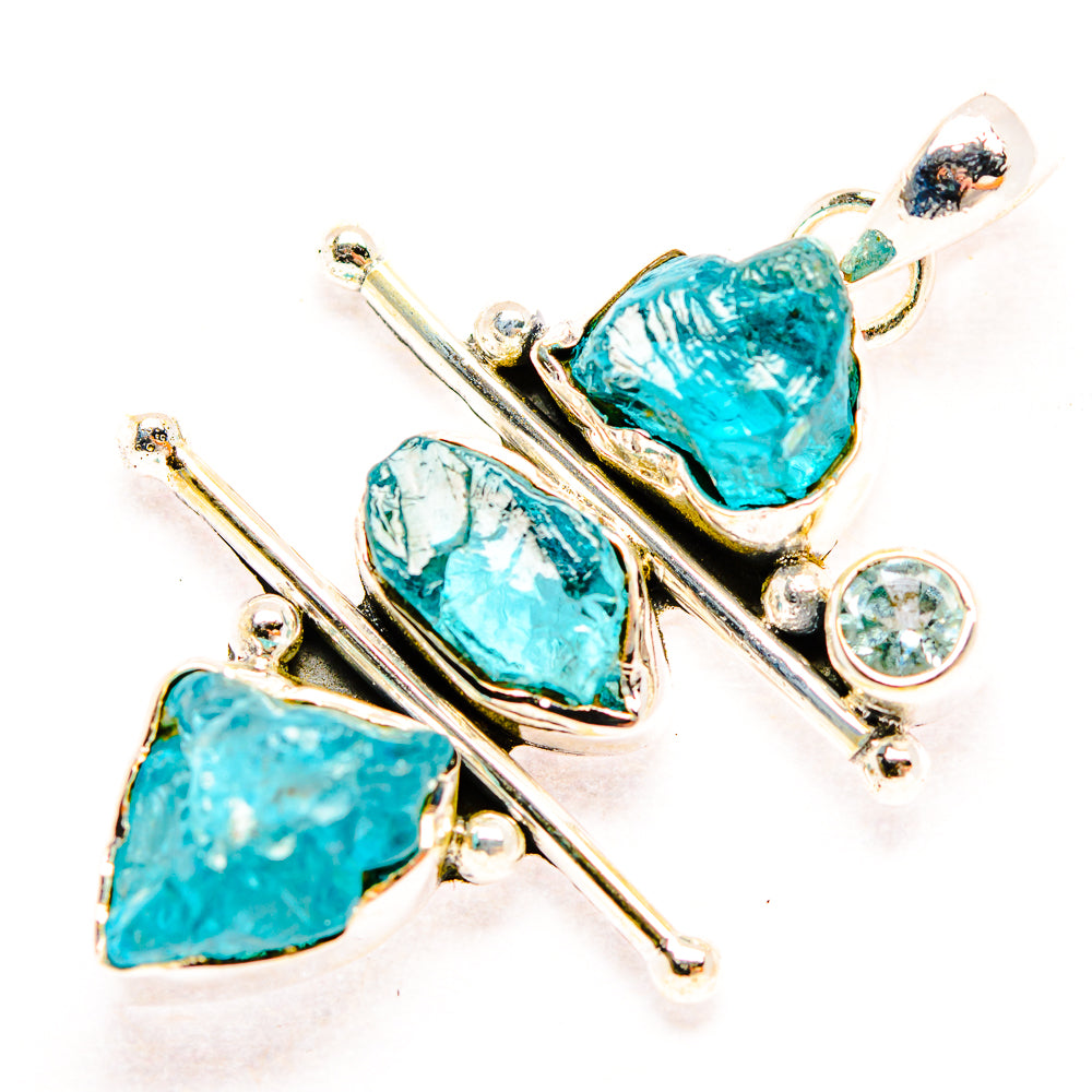 Apatite Pendants handcrafted by Ana Silver Co - PD31877 - Photo 2