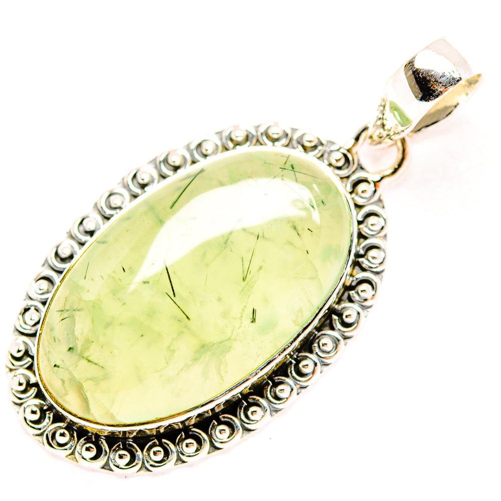 Prehnite Pendants handcrafted by Ana Silver Co - PD31880 - Photo 2