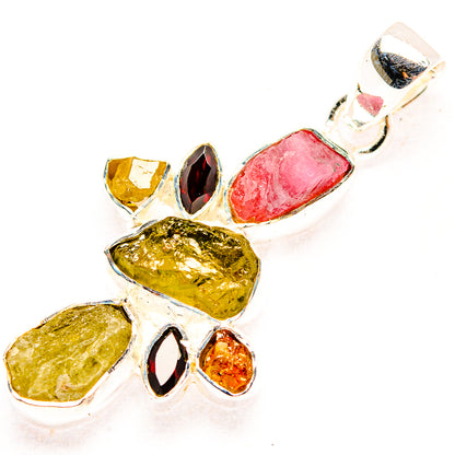 Tourmaline Pendants handcrafted by Ana Silver Co - PD31891 - Photo 2