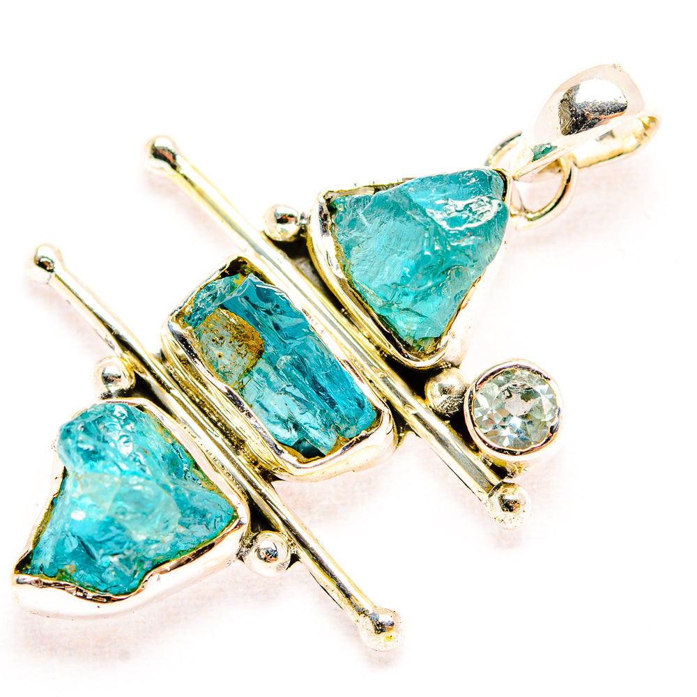 Apatite Pendants handcrafted by Ana Silver Co - PD31894 - Photo 2