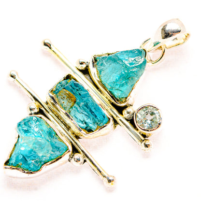 Apatite Pendants handcrafted by Ana Silver Co - PD31894 - Photo 2