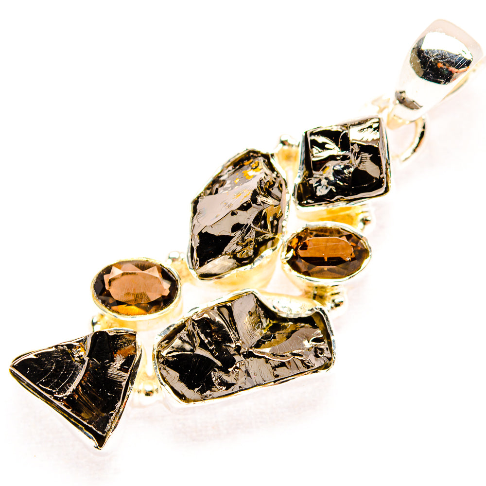 Shungite Pendants handcrafted by Ana Silver Co - PD31906 - Photo 2