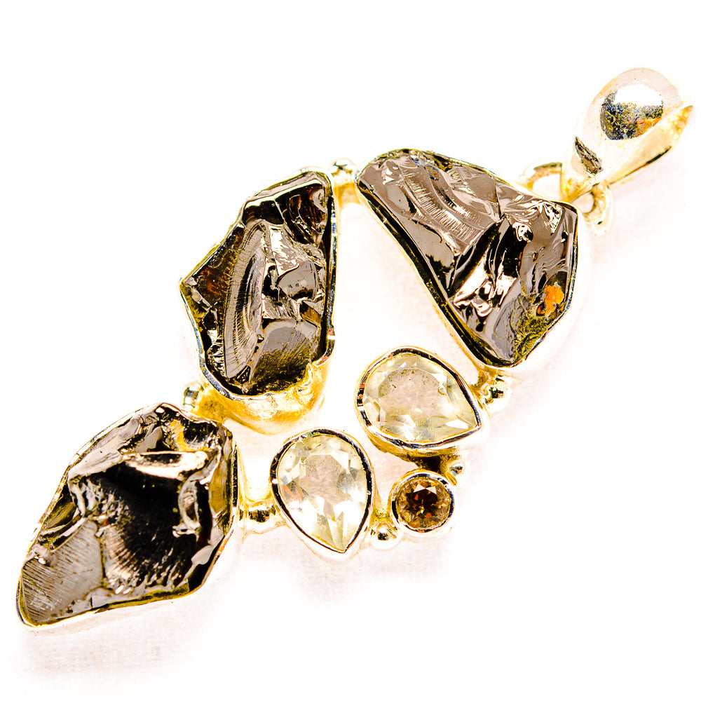 Shungite Pendants handcrafted by Ana Silver Co - PD31908 - Photo 2