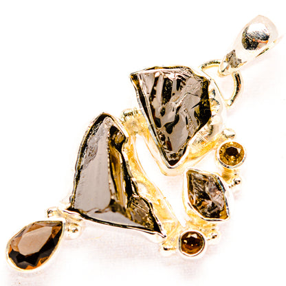 Shungite Pendants handcrafted by Ana Silver Co - PD31909 - Photo 2