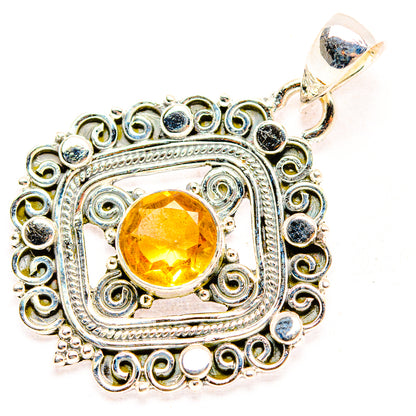 Citrine Pendants handcrafted by Ana Silver Co - PD31927 - Photo 2