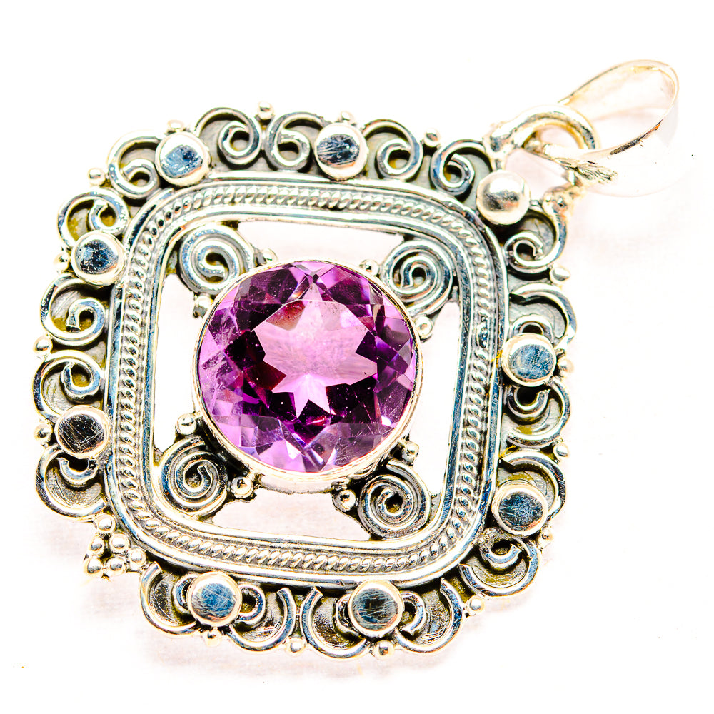 Amethyst Pendants handcrafted by Ana Silver Co - PD31929 - Photo 2