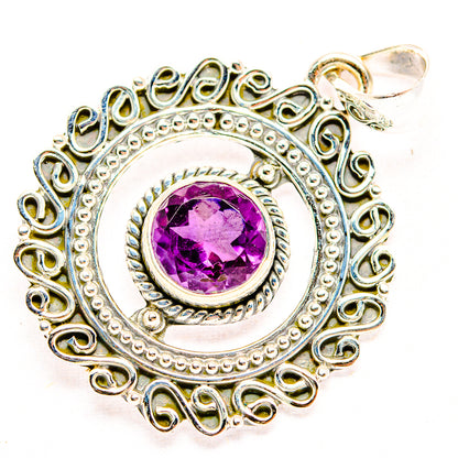 Amethyst Pendants handcrafted by Ana Silver Co - PD31930 - Photo 2