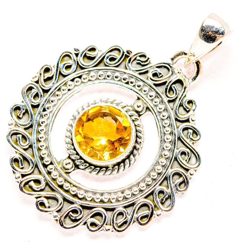 Citrine Pendants handcrafted by Ana Silver Co - PD31931 - Photo 2