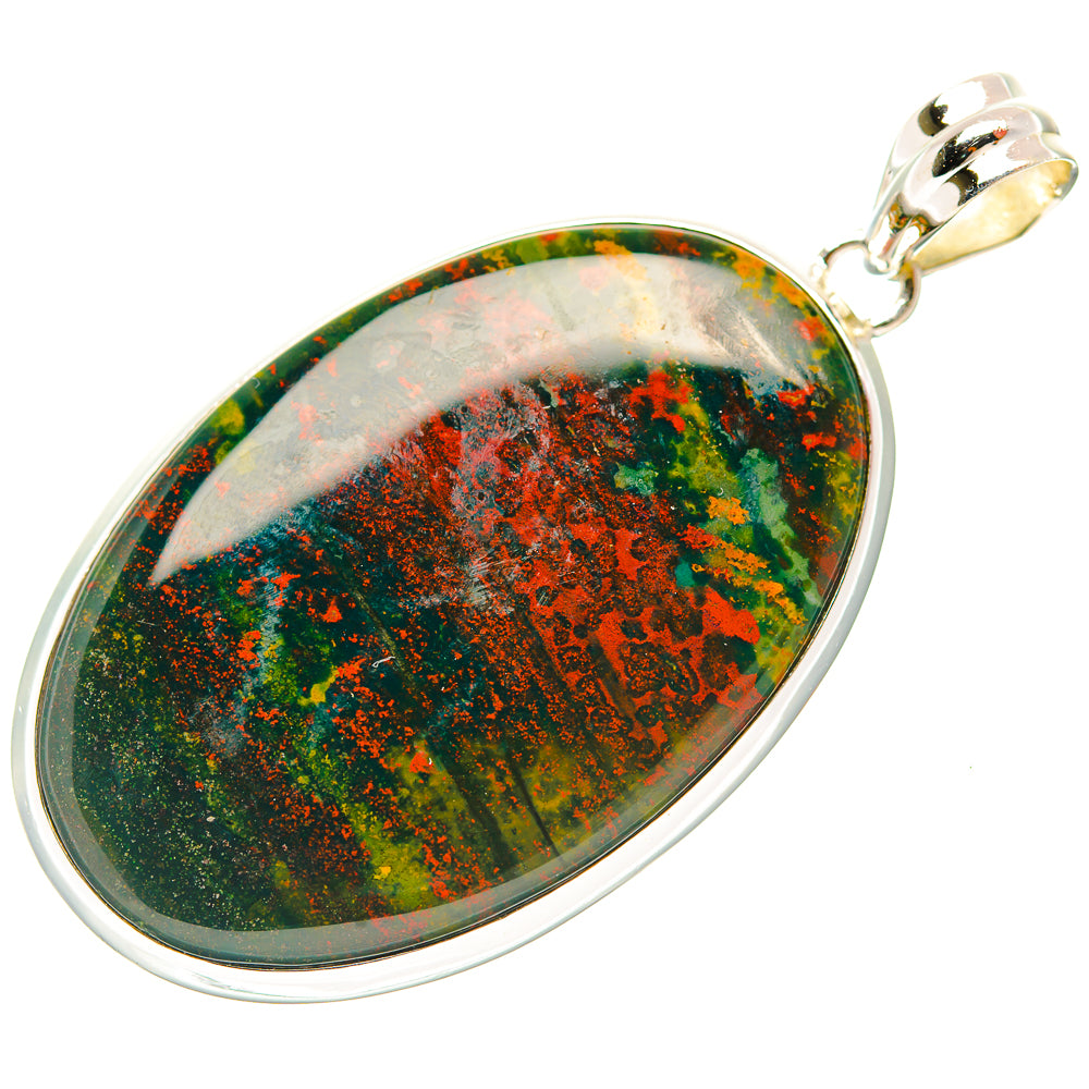 Bloodstone Pendants handcrafted by Ana Silver Co - PD31934 - Photo 2