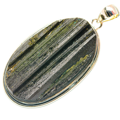 Green Tourmaline Pendants handcrafted by Ana Silver Co - PD31939 - Photo 2