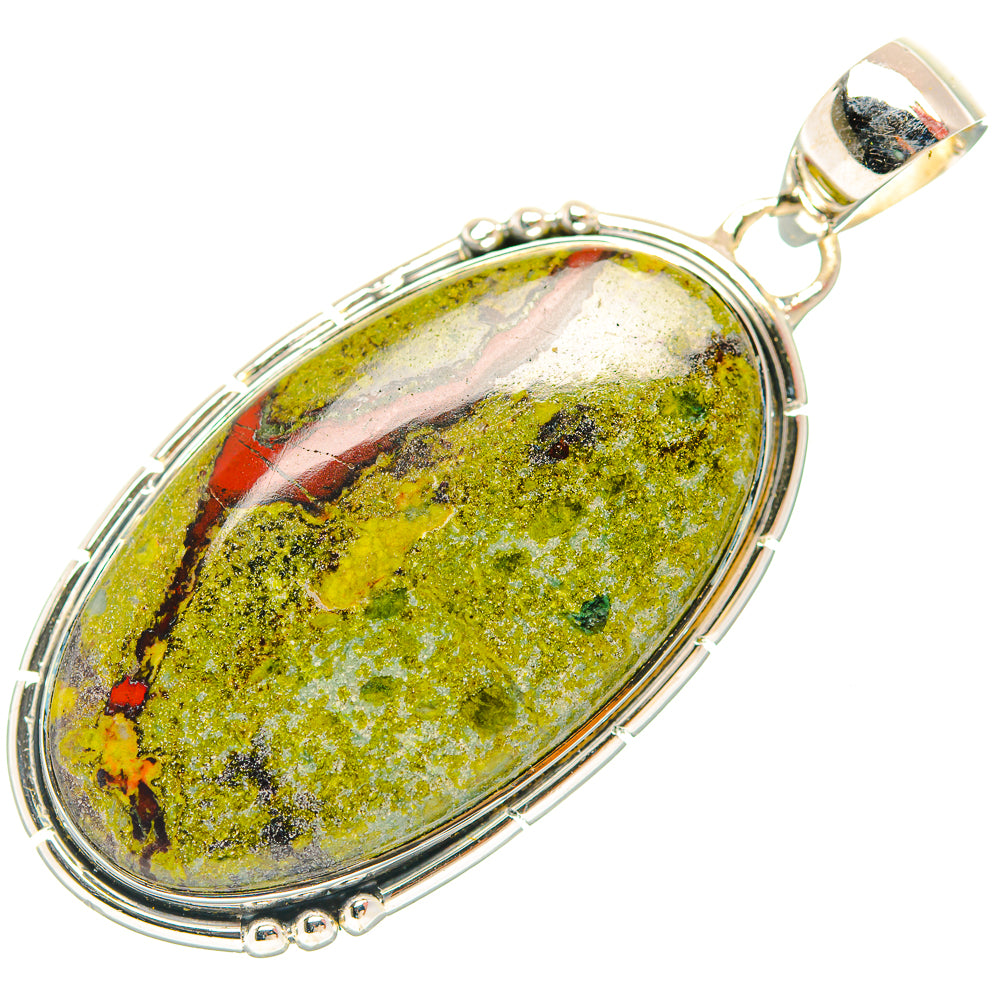 Dragon's Bloodstone Pendants handcrafted by Ana Silver Co - PD31943 - Photo 2