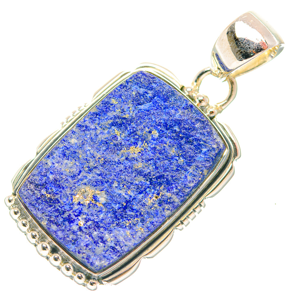 Lapis Lazuli Pendants handcrafted by Ana Silver Co - PD31952 - Photo 2
