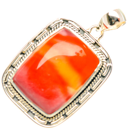 Mookaite Pendants handcrafted by Ana Silver Co - PD31956 - Photo 2