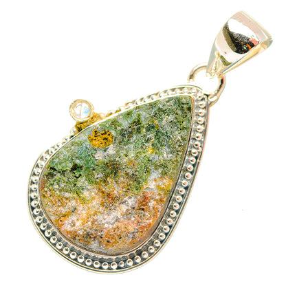 Ocean Jasper Pendants handcrafted by Ana Silver Co - PD31958 - Photo 2