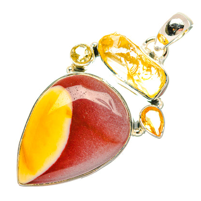 Mookaite Pendants handcrafted by Ana Silver Co - PD31969 - Photo 2