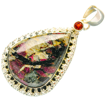 Russian Eudialyte Pendants handcrafted by Ana Silver Co - PD31971 - Photo 2