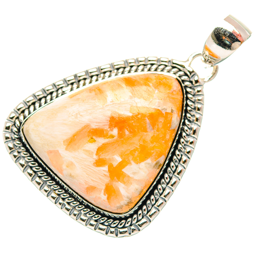 Scolecite Pendants handcrafted by Ana Silver Co - PD31973 - Photo 2