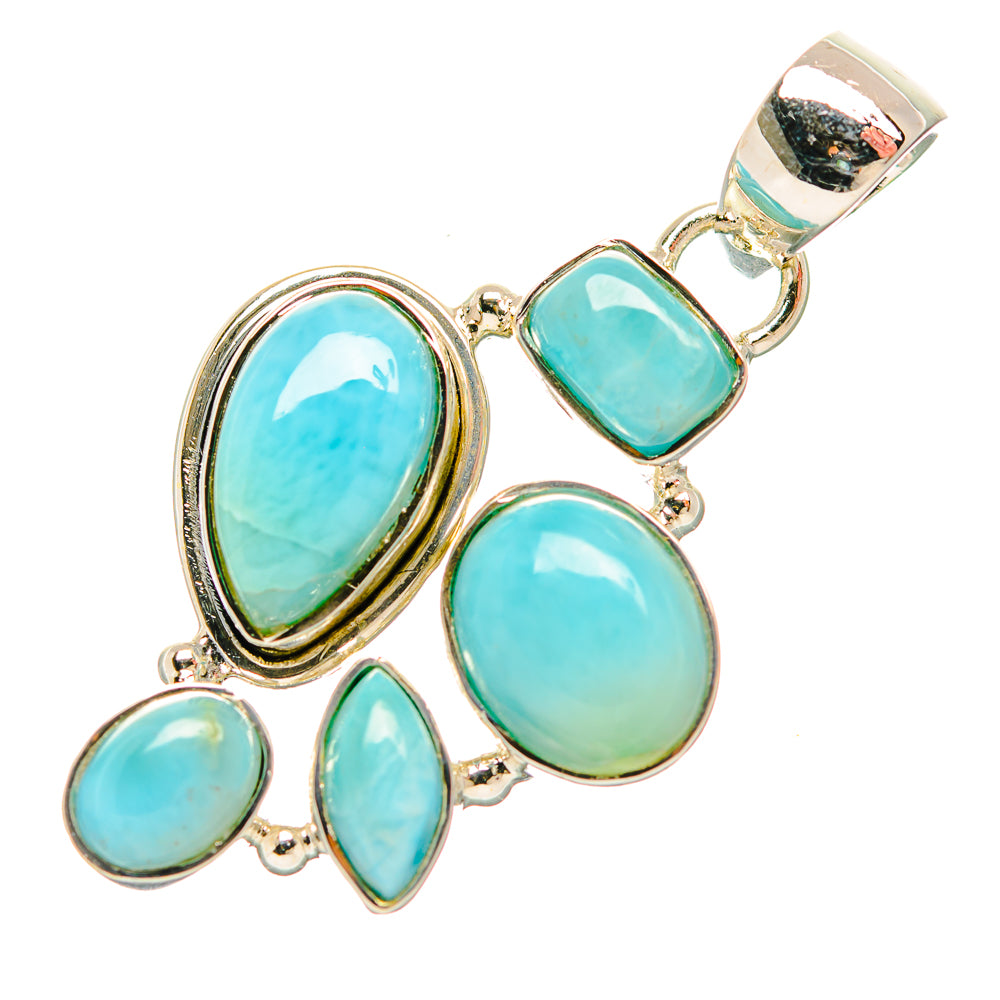 Larimar Pendants handcrafted by Ana Silver Co - PD32014 - Photo 2