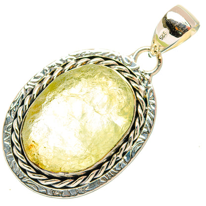 Prehnite Pendants handcrafted by Ana Silver Co - PD32017 - Photo 2