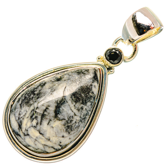 Pinolith Jasper Pendants handcrafted by Ana Silver Co - PD32022 - Photo 2