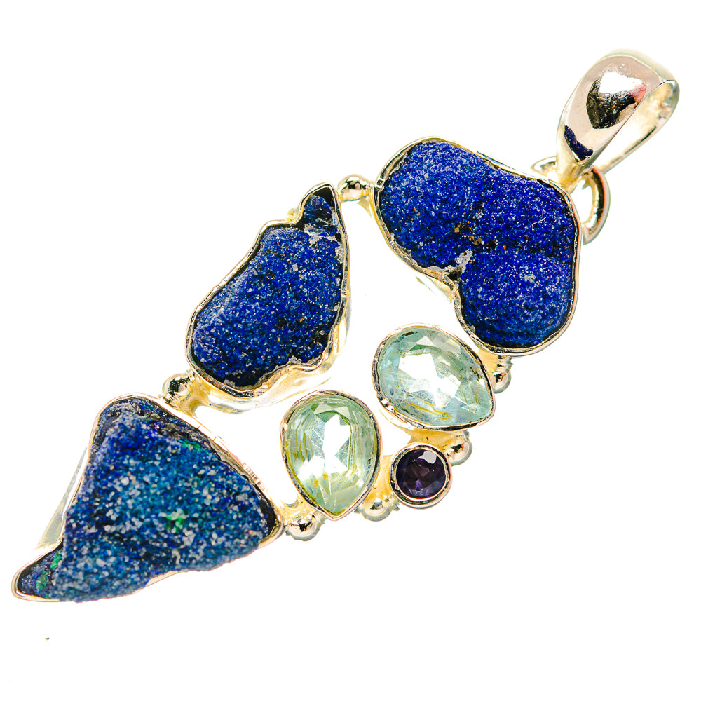 Lapis Lazuli Pendants handcrafted by Ana Silver Co - PD32026 - Photo 2
