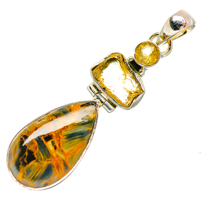 Ocean Jasper Pendants handcrafted by Ana Silver Co - PD32038 - Photo 2