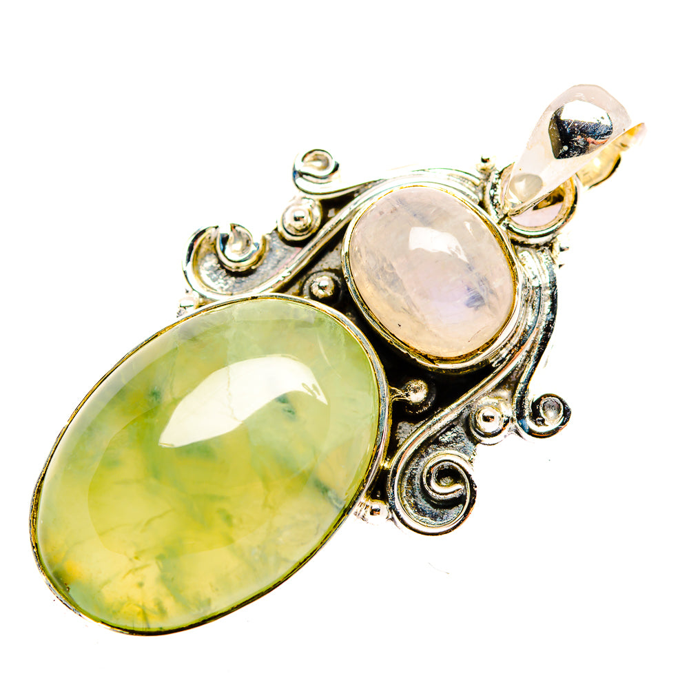 Prehnite Pendants handcrafted by Ana Silver Co - PD32069 - Photo 2