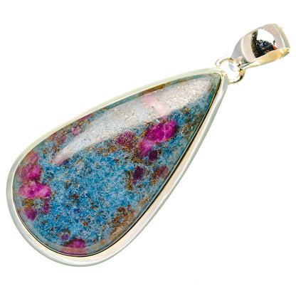 Ruby Fuchsite Pendants handcrafted by Ana Silver Co - PD32074 - Photo 2