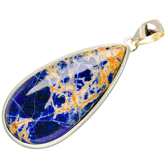 Sodalite Pendants handcrafted by Ana Silver Co - PD32087 - Photo 2