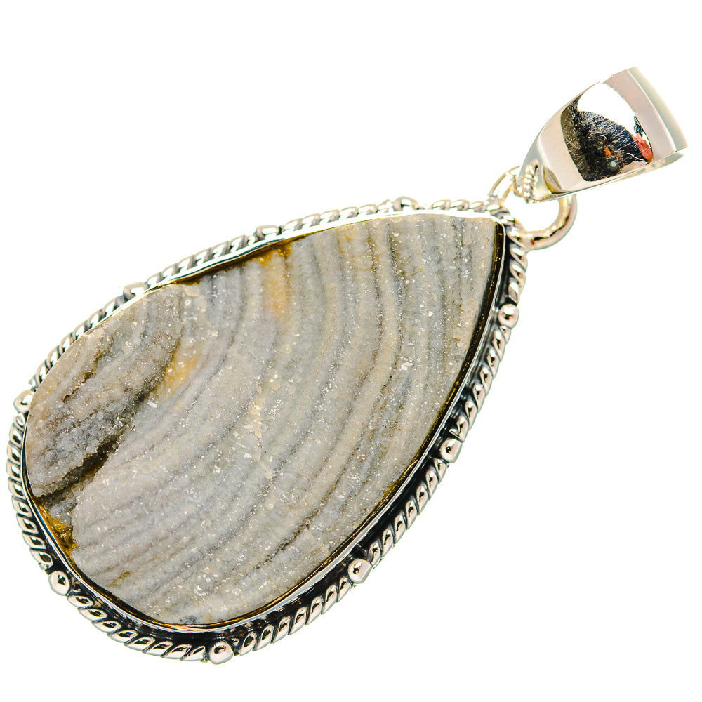 Desert Druzy Pendants handcrafted by Ana Silver Co - PD32097 - Photo 2