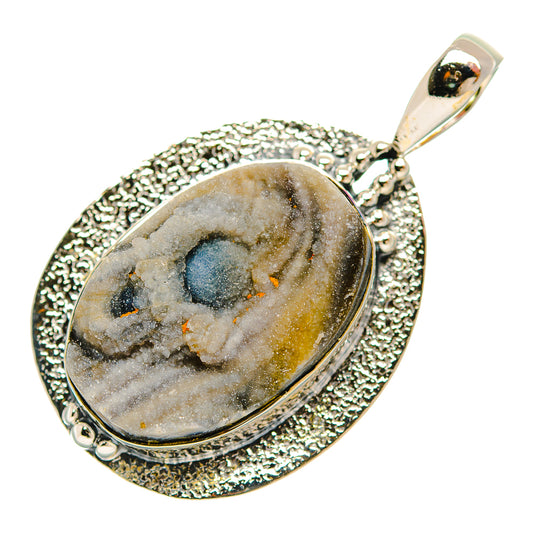 Desert Druzy Pendants handcrafted by Ana Silver Co - PD32109 - Photo 2