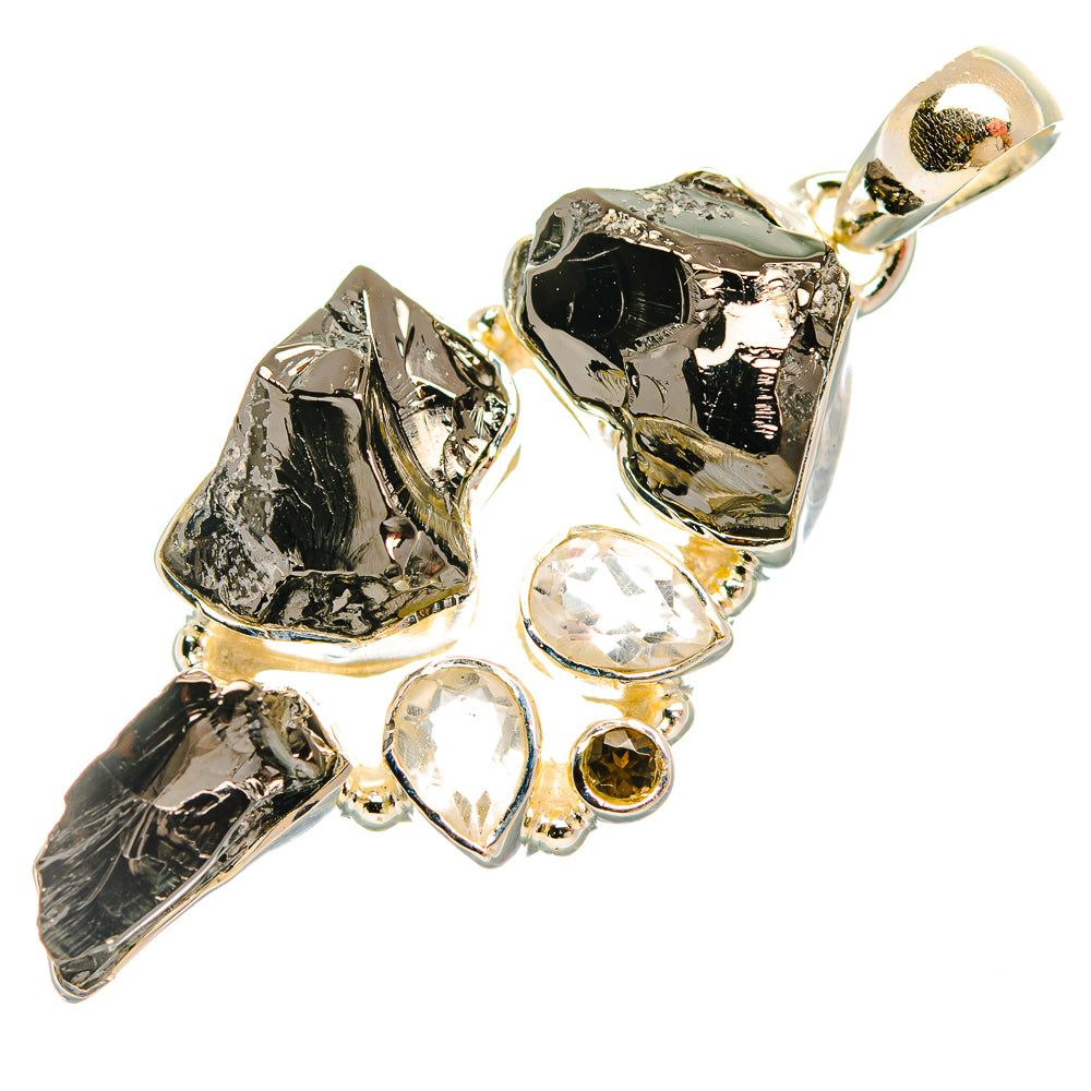 Shungite Pendants handcrafted by Ana Silver Co - PD32129 - Photo 2