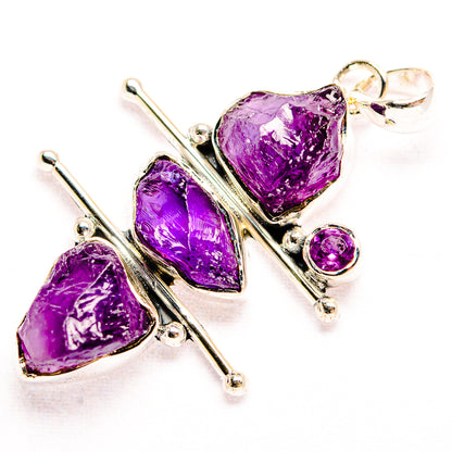 Amethyst Pendants handcrafted by Ana Silver Co - PD32135 - Photo 2