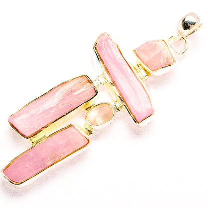 Kunzite Pendants handcrafted by Ana Silver Co - PD32137 - Photo 2