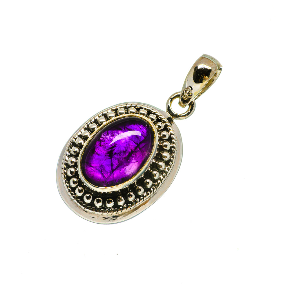 Amethyst Pendants handcrafted by Ana Silver Co - PD731379
