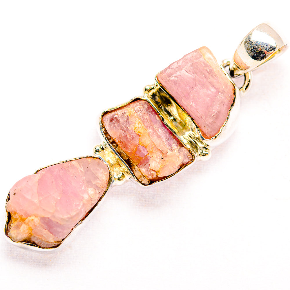 Kunzite Pendants handcrafted by Ana Silver Co - PD32148 - Photo 2