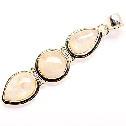 Rainbow Moonstone Pendants handcrafted by Ana Silver Co - PD32150 - Photo 2