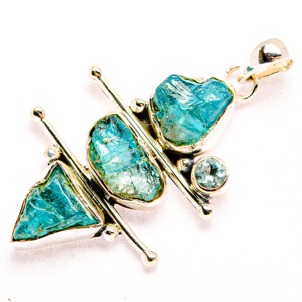 Apatite Pendants handcrafted by Ana Silver Co - PD32170 - Photo 2