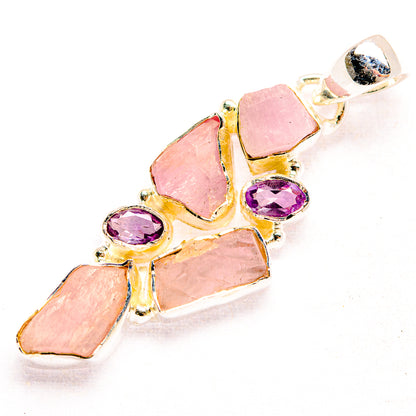 Kunzite Pendants handcrafted by Ana Silver Co - PD32181 - Photo 2