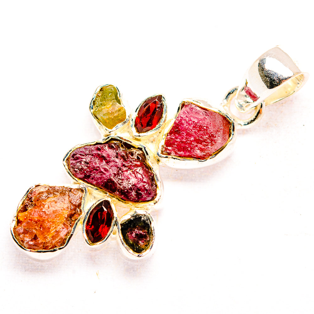 Tourmaline Pendants handcrafted by Ana Silver Co - PD32183 - Photo 2