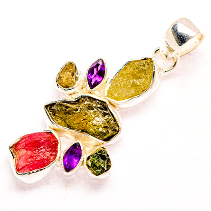 Tourmaline Pendants handcrafted by Ana Silver Co - PD32184 - Photo 2