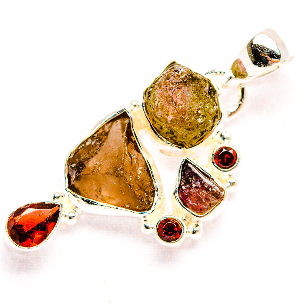 Tourmaline Pendants handcrafted by Ana Silver Co - PD32187 - Photo 2