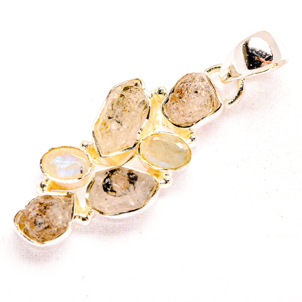 Herkimer Diamond Pendants handcrafted by Ana Silver Co - PD32193 - Photo 2