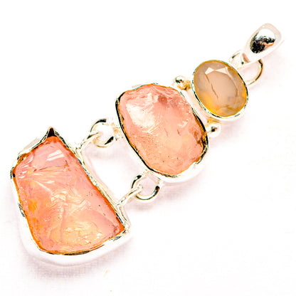 Kunzite Pendants handcrafted by Ana Silver Co - PD32197 - Photo 2