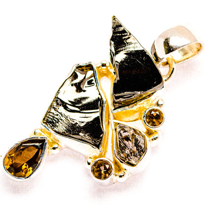 Shungite Pendants handcrafted by Ana Silver Co - PD32205 - Photo 2